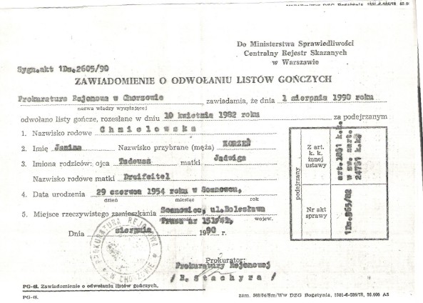 list gonczy